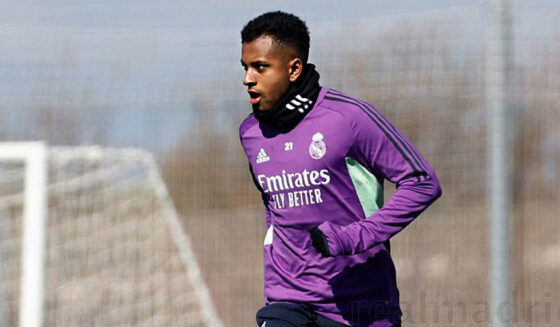 rodrygo goes training rodrygo goes training