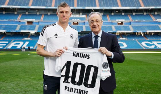 toni kroos real madrid 400