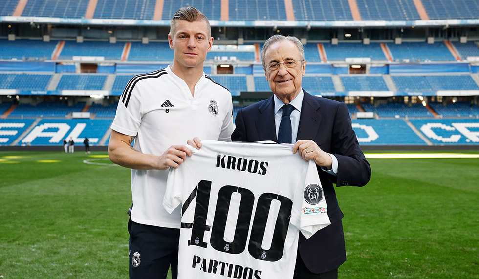 toni kroos real madrid 400