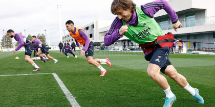 training modric