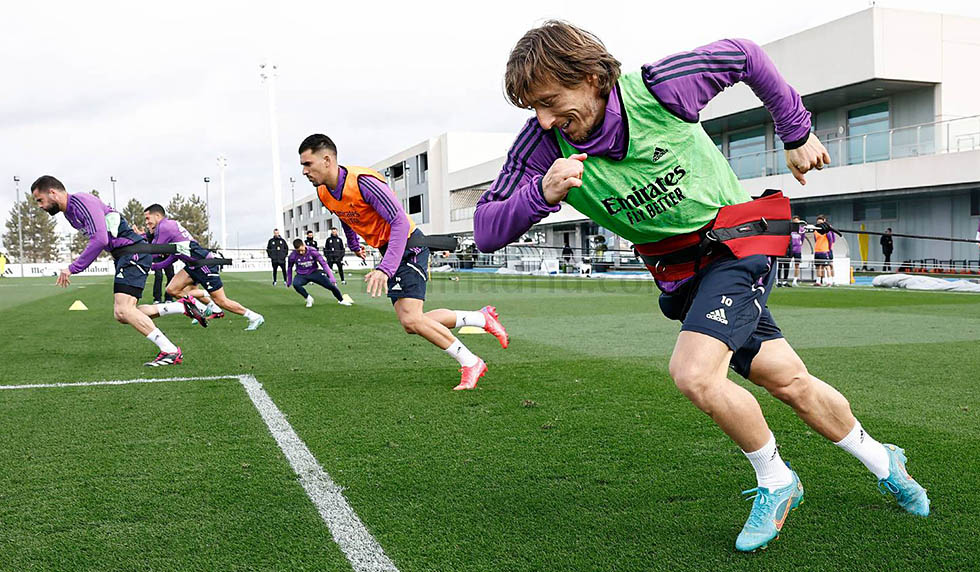 training modric