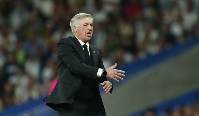 Carlo Ancelotti Real Madrid