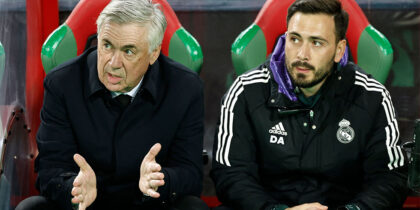 Carlo Ancelotti Davide Ancelotti Real Madrid
