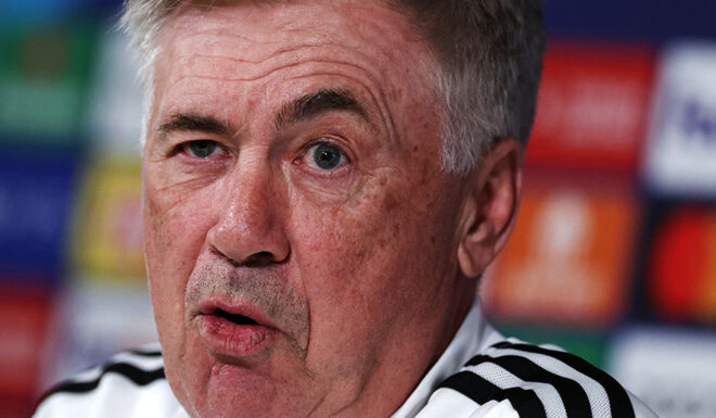 Carlo Ancelotti Real Madrid