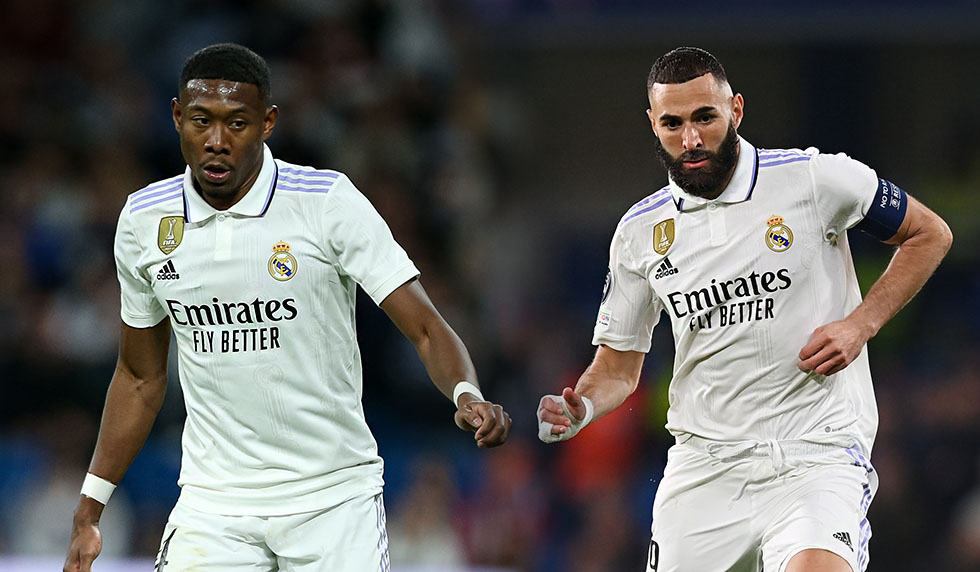 David Alaba Karim Benzema Real Madrid