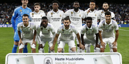 Teamfoto Real Madrid Startelf