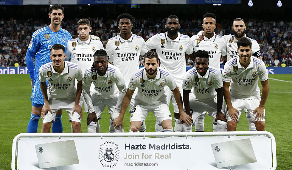 Teamfoto Real Madrid Startelf
