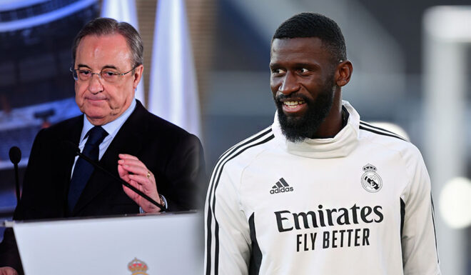 Antonio Rüdiger Florentino Perez Real Madrid