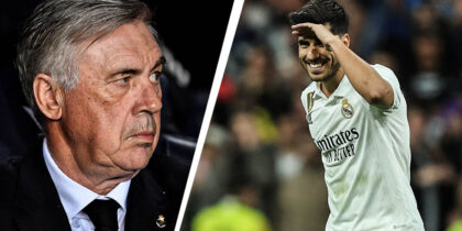 Carlo Ancelotti Marco Asensio