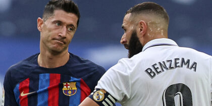 Karim Benzema Real Madrid Robert Lewandowski FC Barcelona
