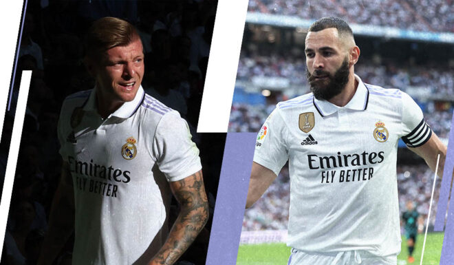Toni Kroos Karim Benzema Toni Kroos Karim Benzema