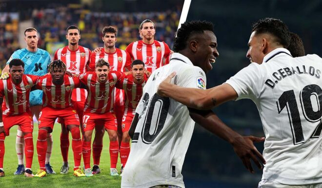 Almeria Real Madrid Almeria Real Madrid