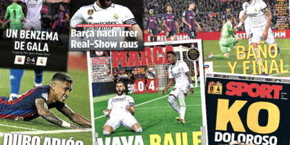 Clásico Pressestimmen Real Madrid Barcelona