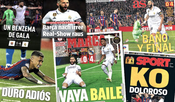 Clásico Pressestimmen Real Madrid Barcelona