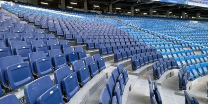 Estadio Santiago Bernabeu Real Madrid Sitze Farbe