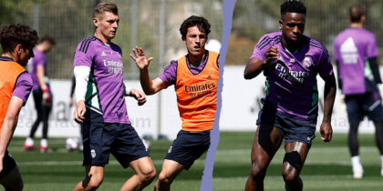 Toni Kroos Vinicius Junior Real Madrid