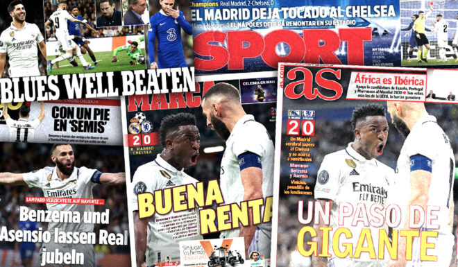 Real Madrid Chelsea Champions League Pressestimmen