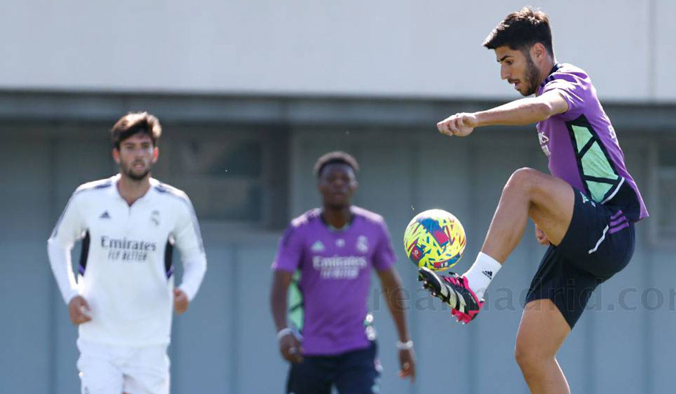 training asensio theo zidane