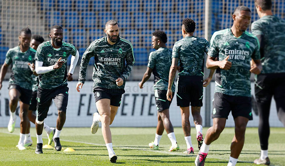 training benzema