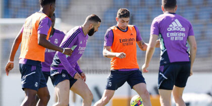 training benzema valverde