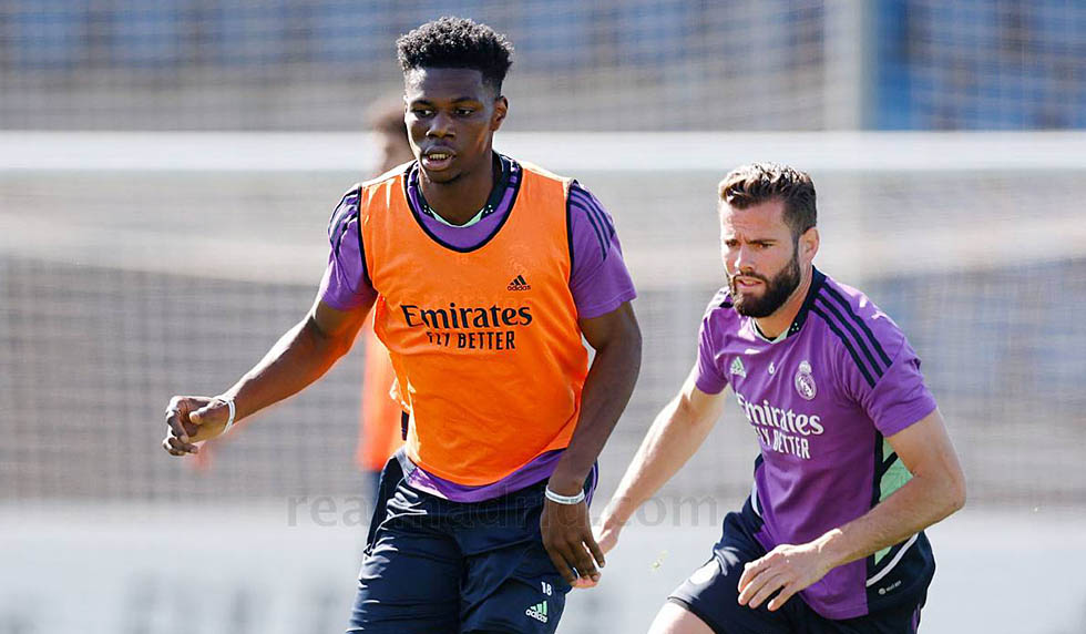training tchouameni nacho