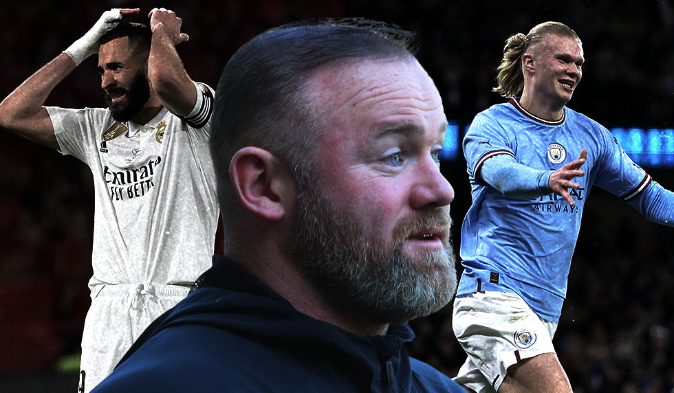 Wayne Rooney Real Madrid Manchester City Champions League