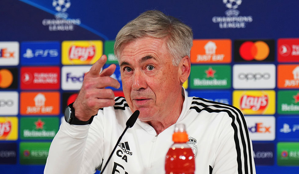 Carlo Ancelotti Real Madrid