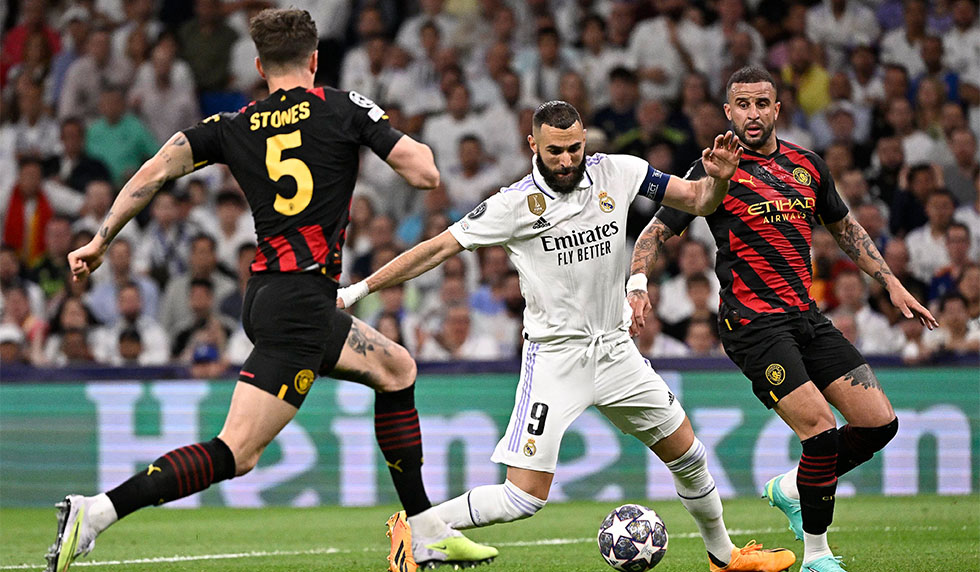 Karim Benzema Real Manchester City