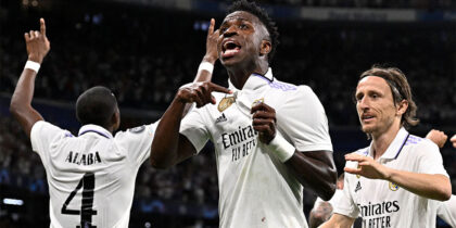 Vinícius Júnior Real Madrid Manchester City Champions League
