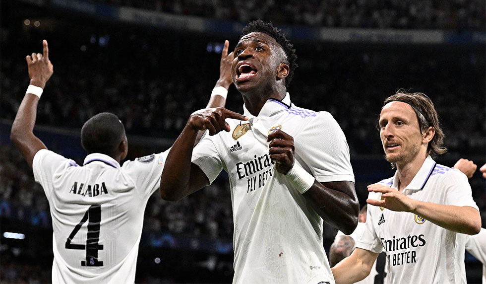 Vinícius Júnior Real Madrid Manchester City Champions League
