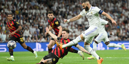 Karim Benzema Real Madrid Manchester City