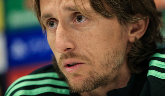 Luka Modric Real Madrid