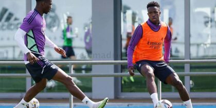 Real Madrid Training Vinícius Júnior