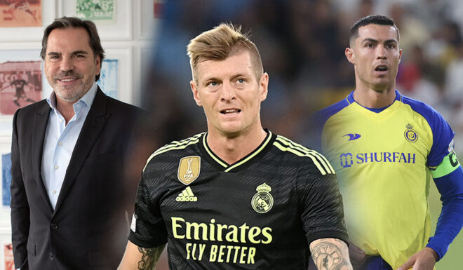 Toni Kroos Cristiano Ronaldo Volker Struth Saudi Arabien