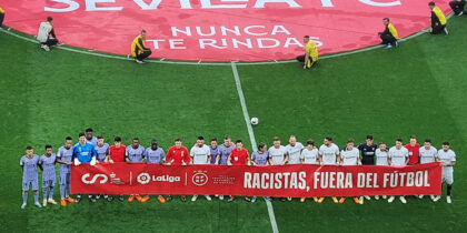 sevilla einlaufen rassismus