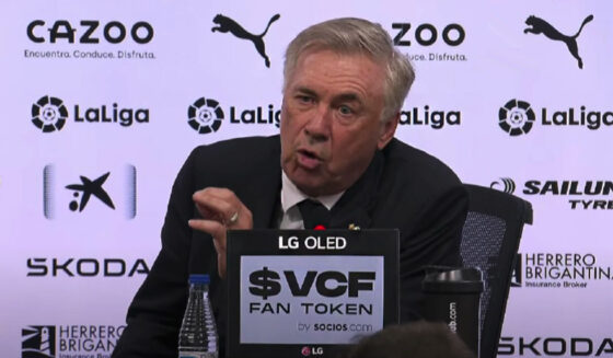 carlo ancelotti vinicius valencia pk