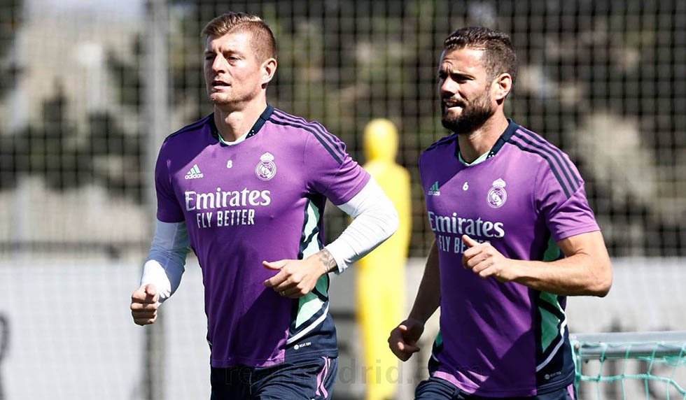 kroos nacho training