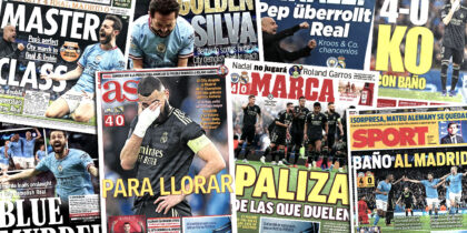 Man City Real Madrid Pressestimmen Champions League