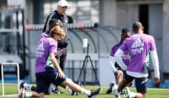 training ancelotti