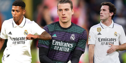 Vinicius Tobias Andriy Lunin Alvaro Odriozola Real Madrid