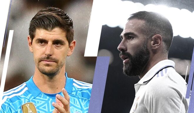 Thibaut Courtois Daniel Carvajal Thibaut Courtois Daniel Carvajal