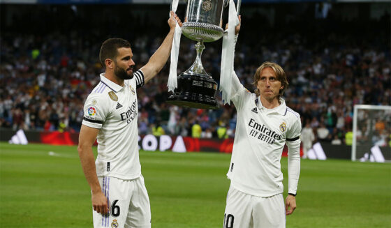 Luka Modric Nacho Fernandez Real Madrid