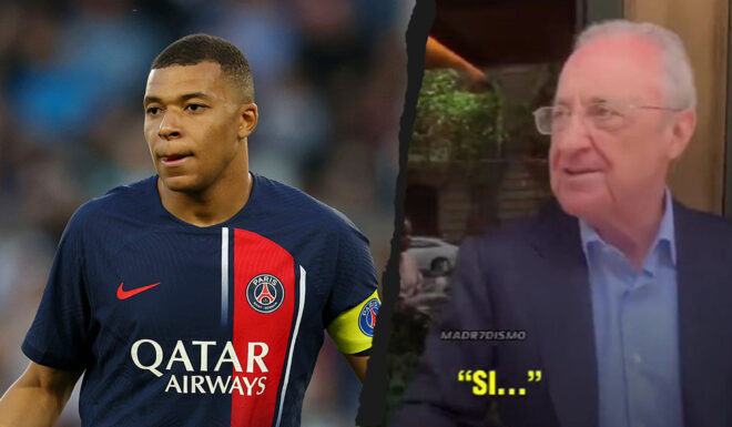 Kylian Mbappé Florentino Pérez PSG Real Madrid