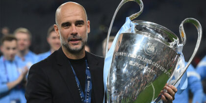 Pep Guardiola Manchester City Champions League