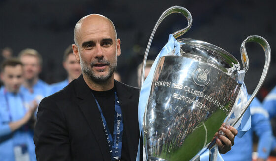 Pep Guardiola Manchester City Champions League