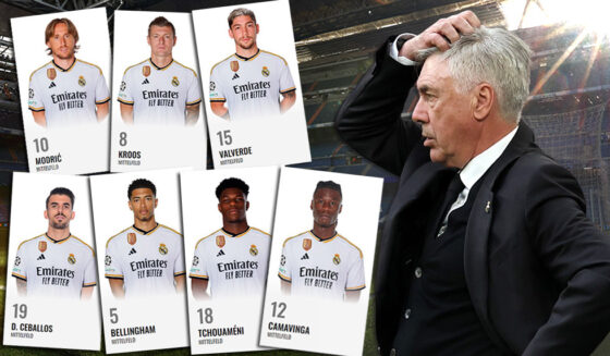 Real Madrid Mittelfeld