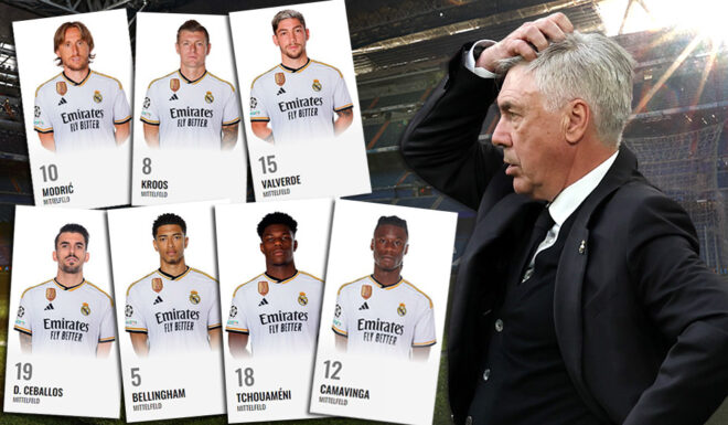 Real Madrid Mittelfeld