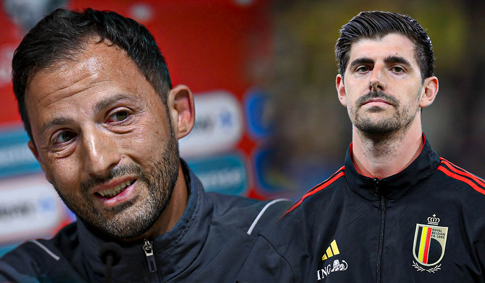 Domenico Tedesco Thibaut Courtois