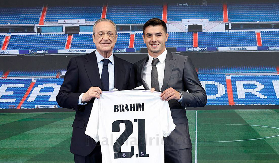 brahim real madrid präsentation