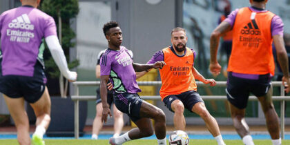 training vinicius carvajal